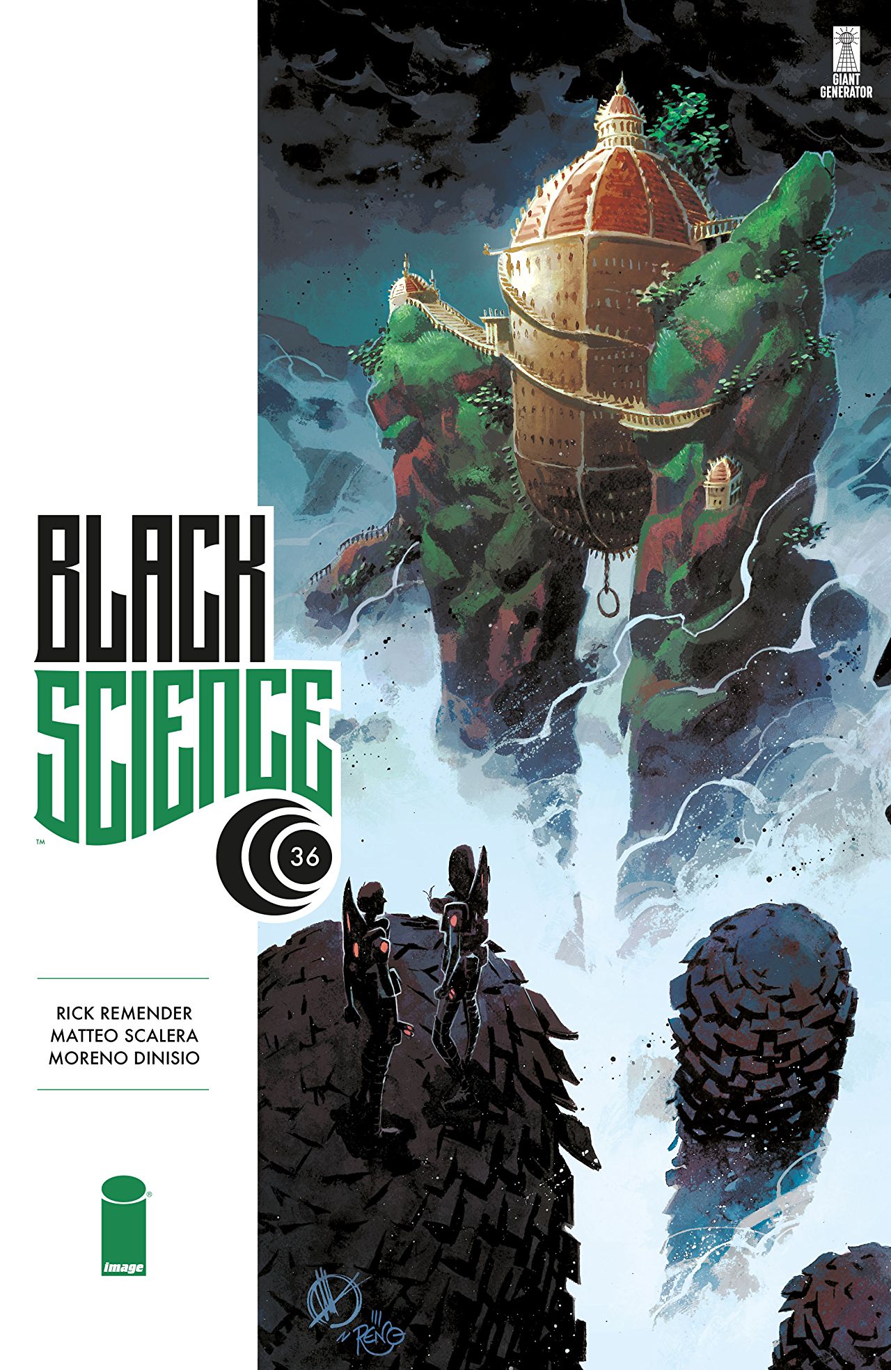 Black Science #36 cover