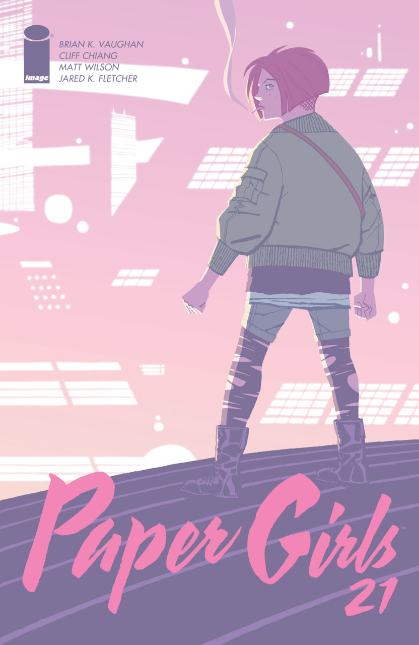 Paper Girls #21 cover