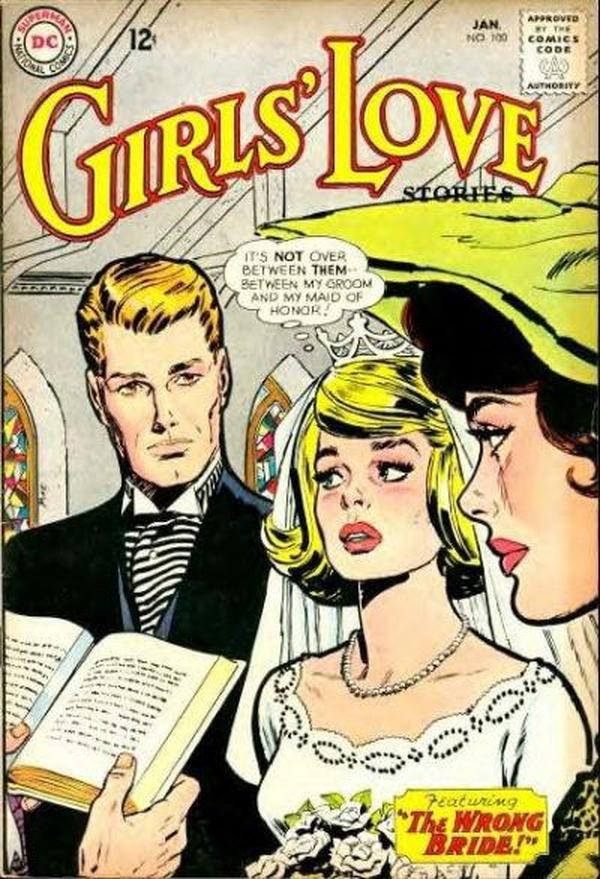 Girls' Love Stories #100 cover