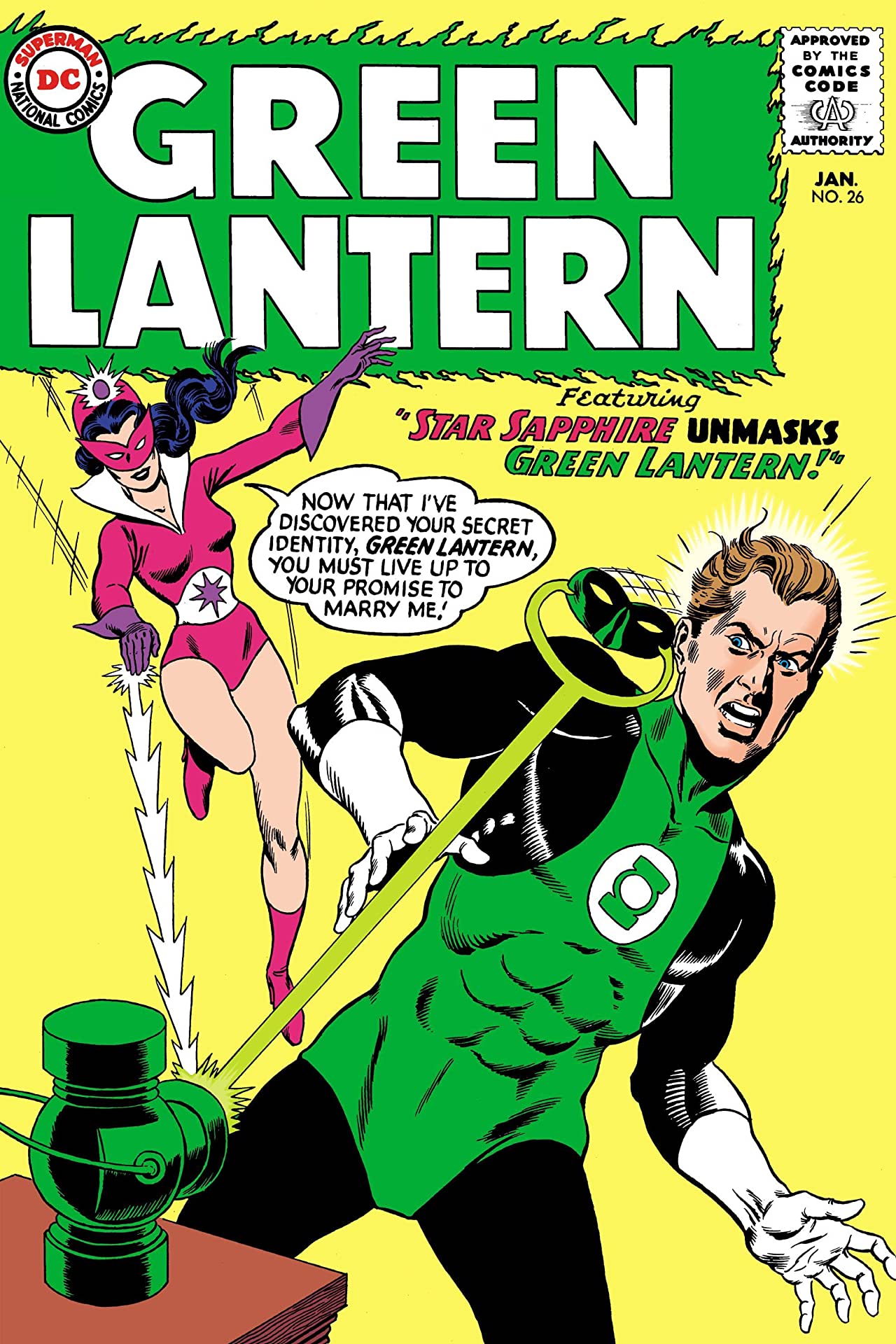 Green Lantern #26 cover