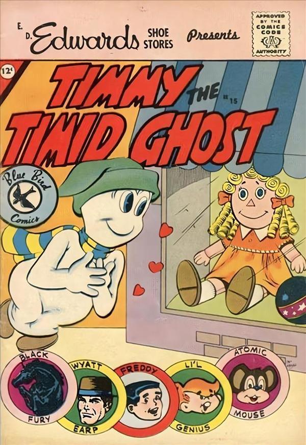 Timmy the Timid Ghost #15 cover