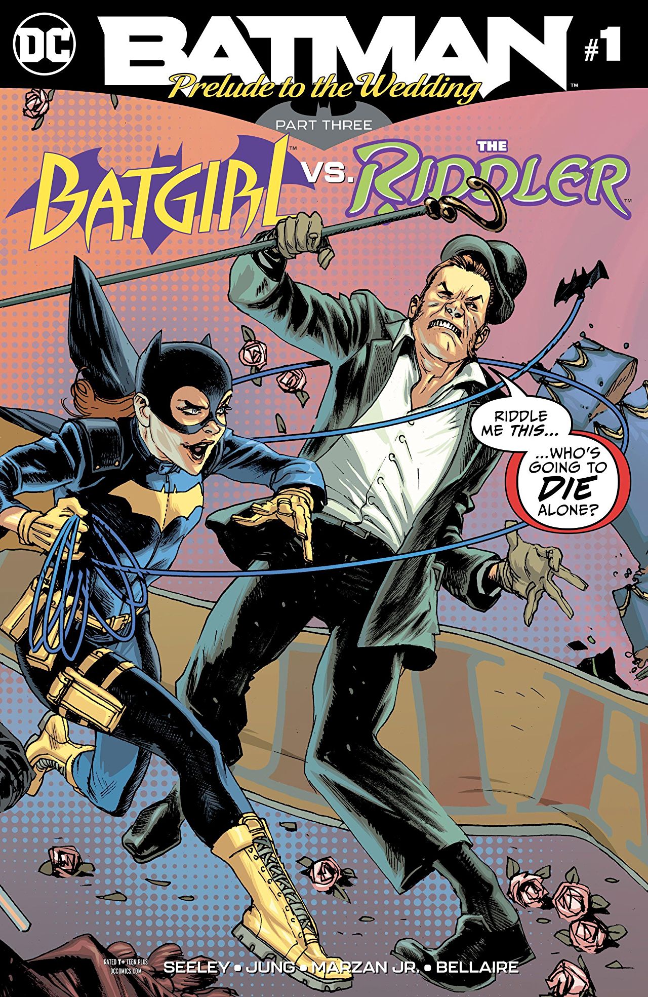 Batman: Prelude to the Wedding: Batgirl vs. Riddler #1 cover
