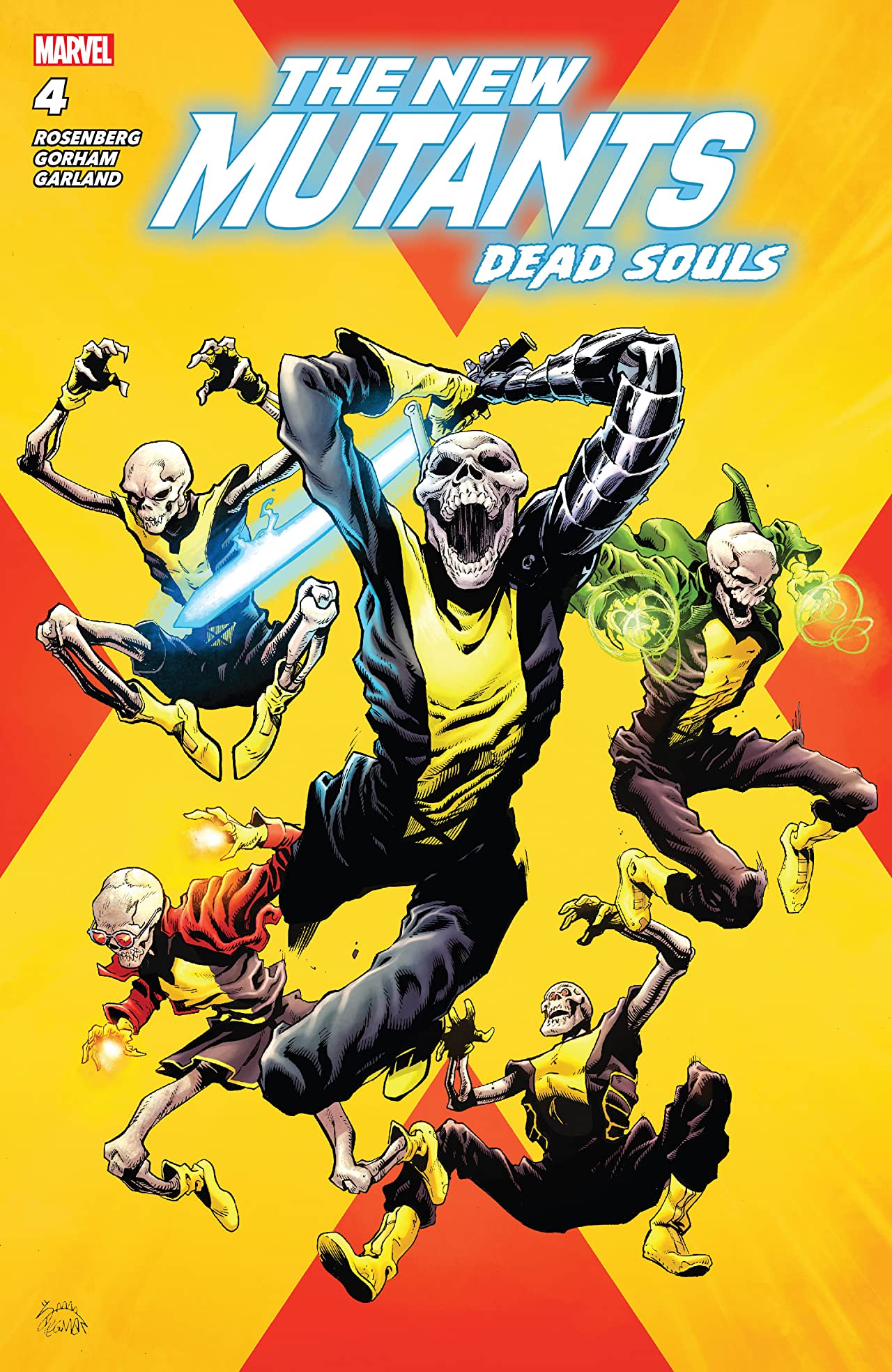 New Mutants Dead Souls #4 cover