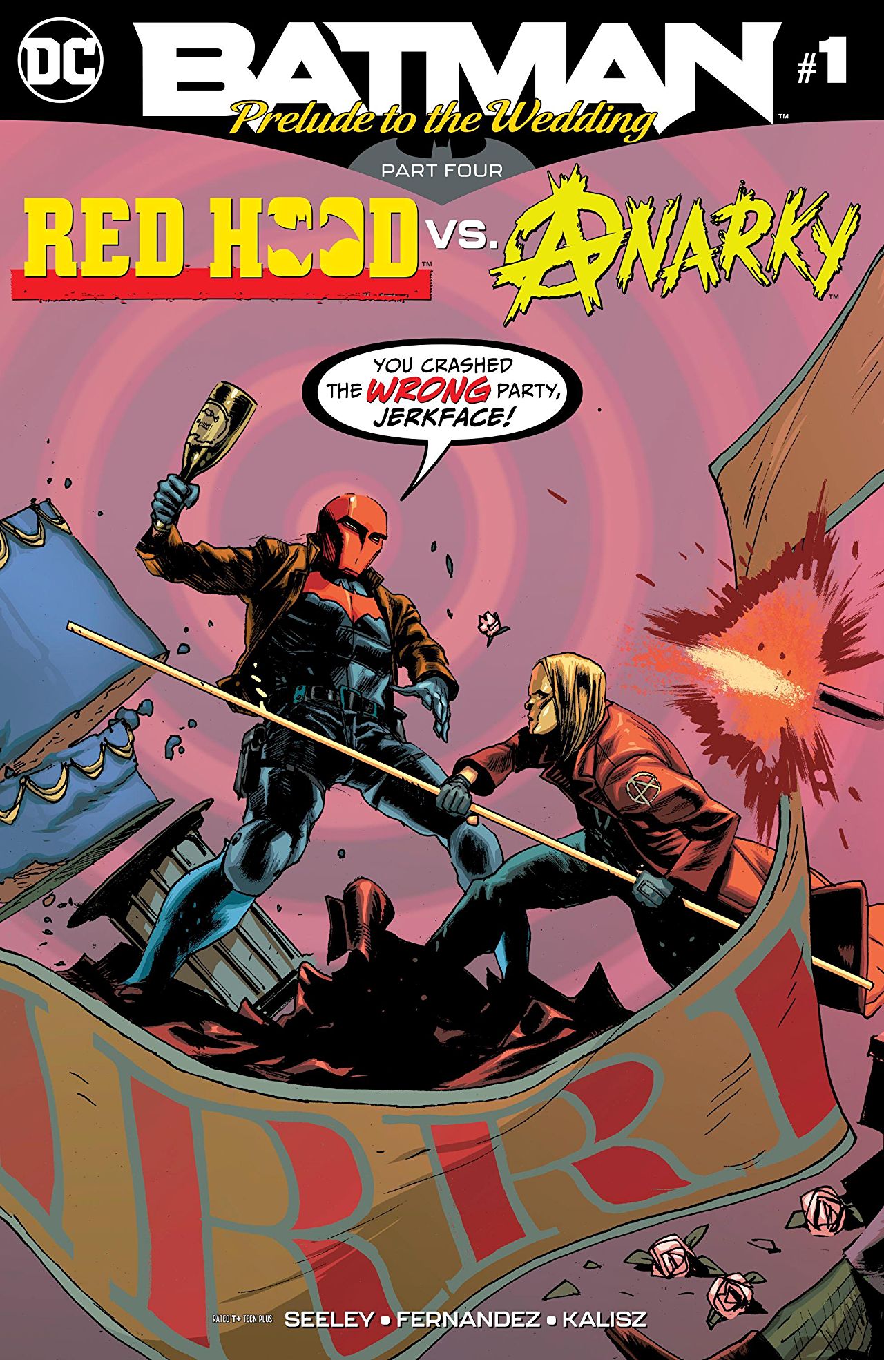 Batman: Prelude to the Wedding: Red Hood vs. Anarky #1 cover