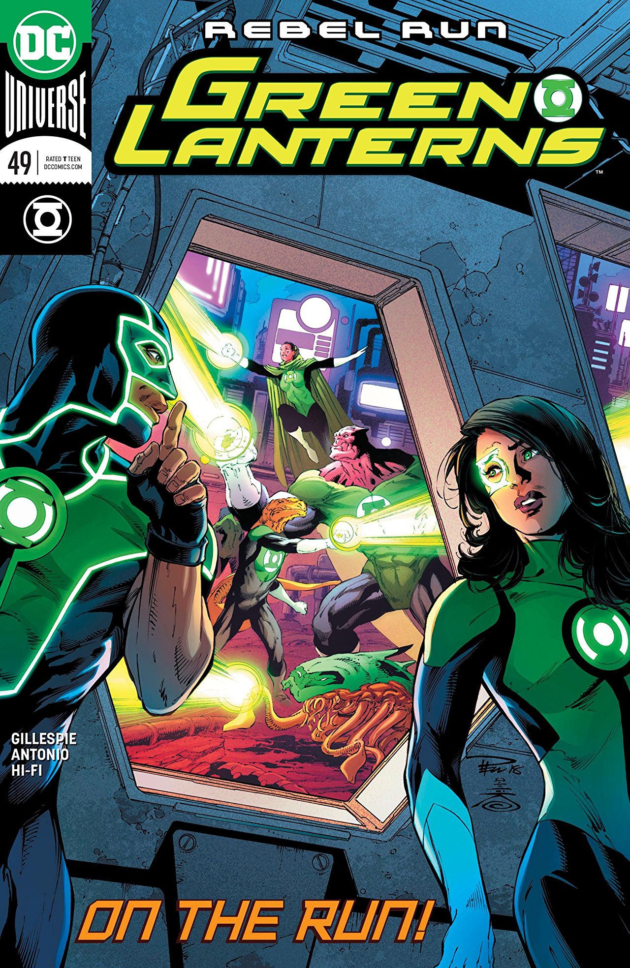 Green Lanterns #49 cover
