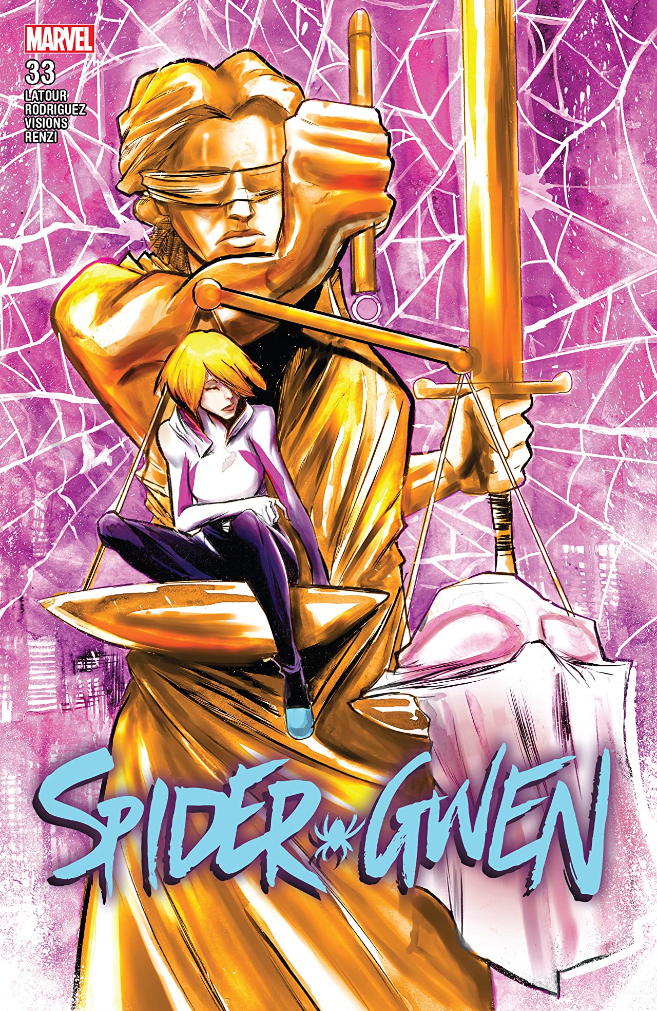 Spider-Gwen #33 cover