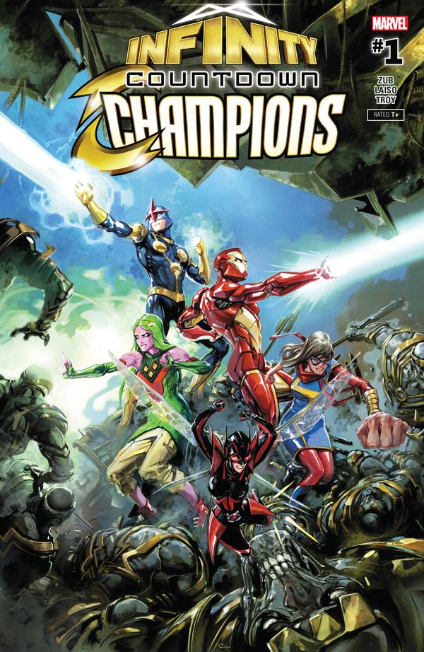Infinity Countdown: Champions #1 cover