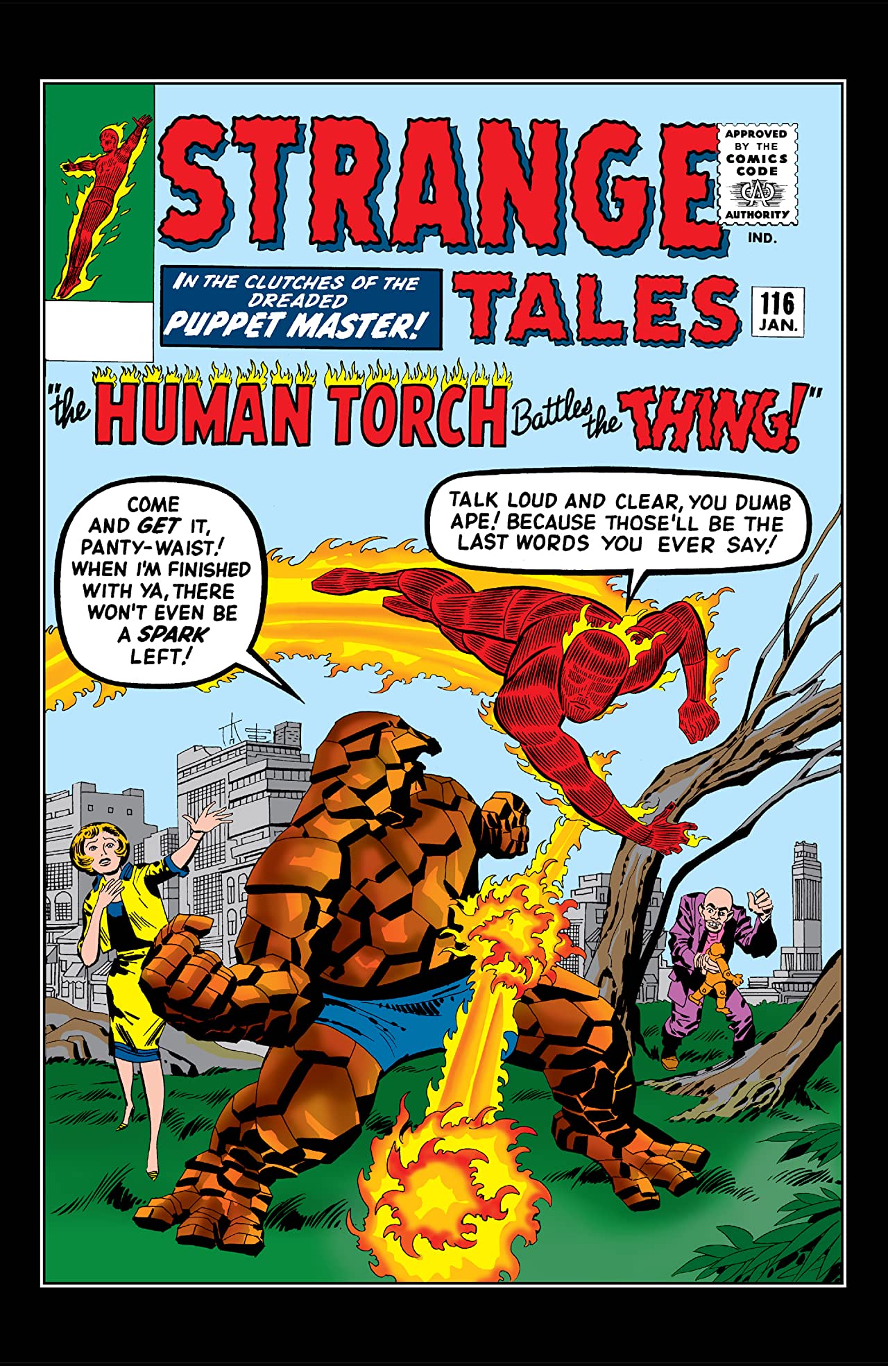 Strange Tales #116 cover