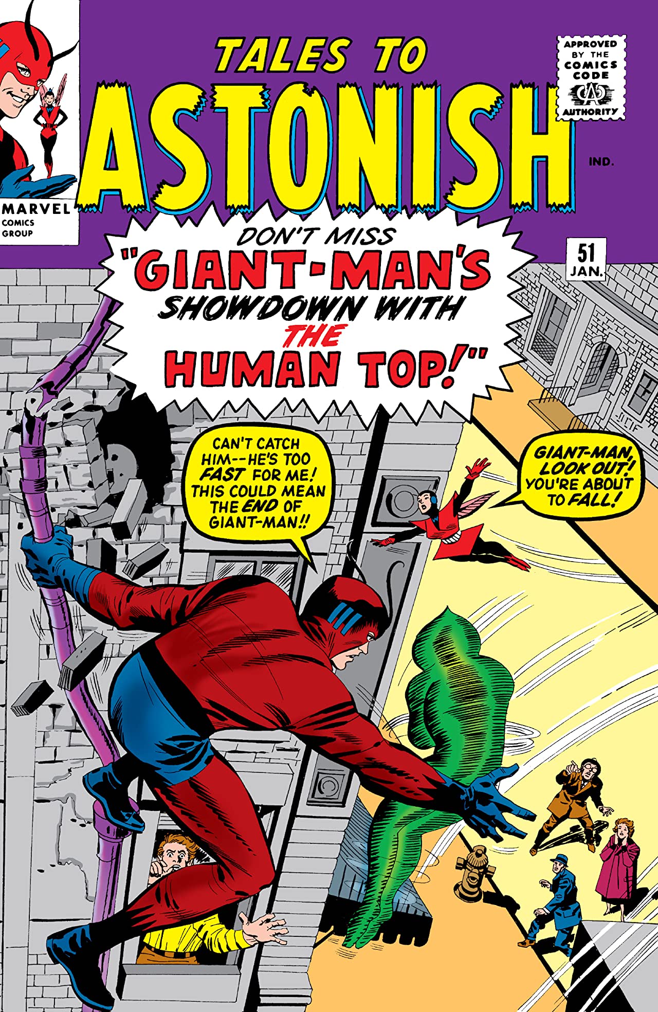 Tales to Astonish #51 cover
