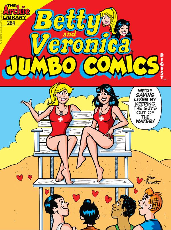 Betty & Veronica (Jumbo Comics) Double Digest #264 cover