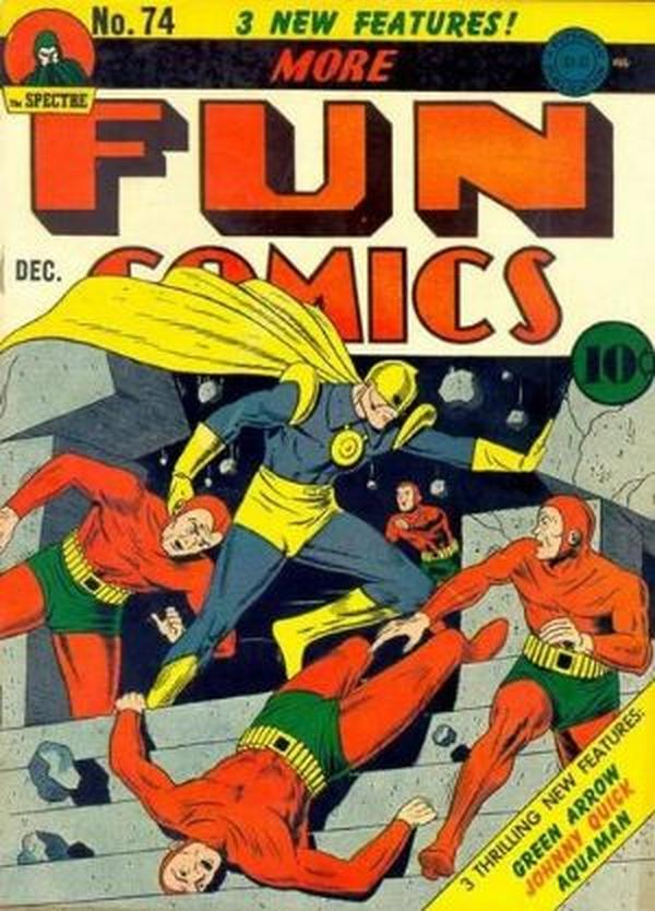 More Fun Comics #74 cover