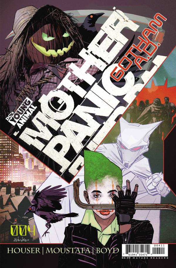 Mother Panic: Gotham A. D. #4 cover