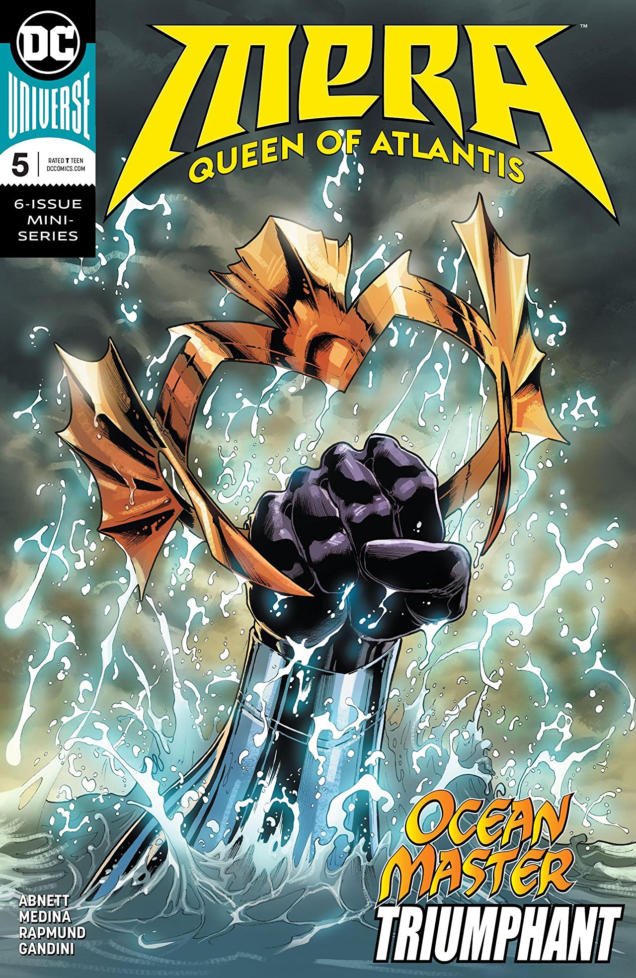 Mera: Queen of Atlantis #5 cover