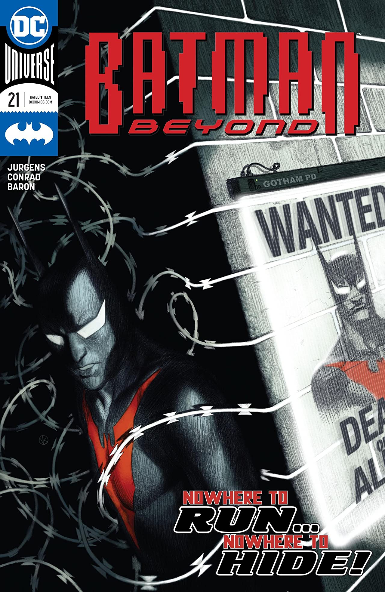 Batman Beyond #21 cover