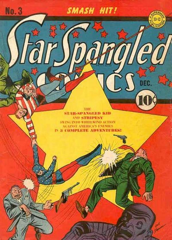 Star Spangled Comics #3 cover