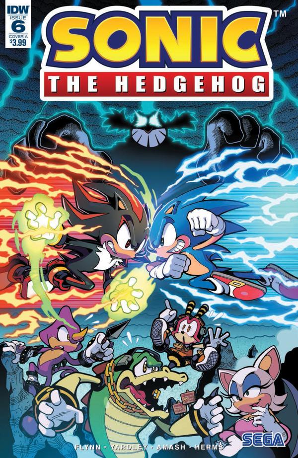 Sonic the Hedgehog #6 cover