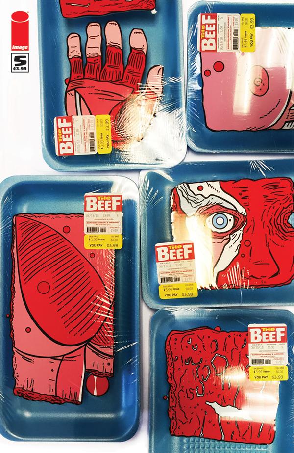 The Beef #5 cover