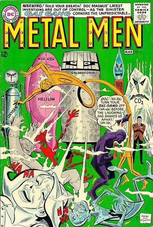 Metal Men #6 cover