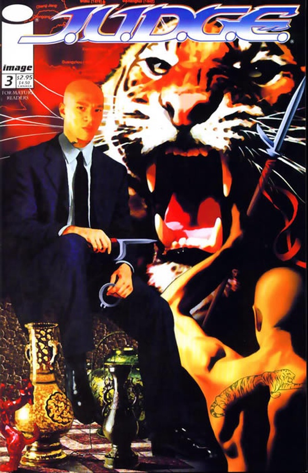 J.U.D.G.E.: Secret Rage #3 cover