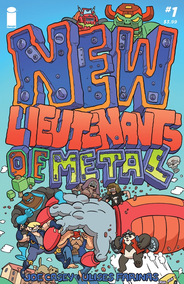 New Lieutenants of Metal #1 cover