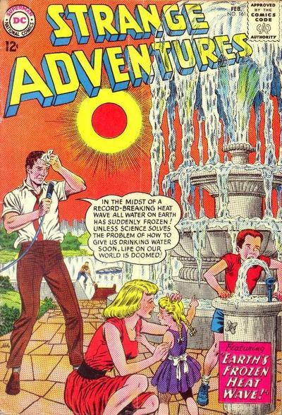 Strange Adventures #161 cover