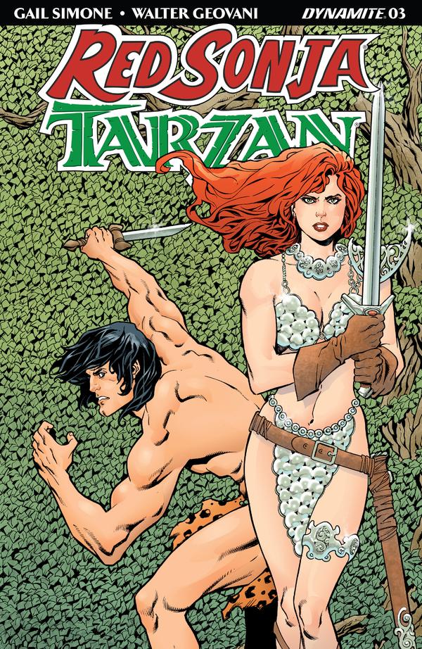 Red Sonja / Tarzan #3 cover