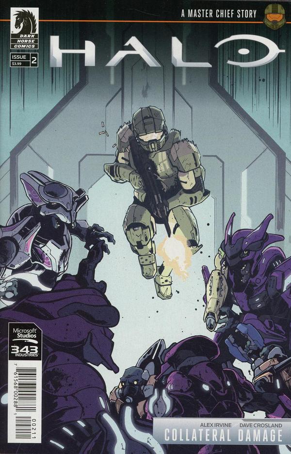 Halo: Collateral Damage #2 cover