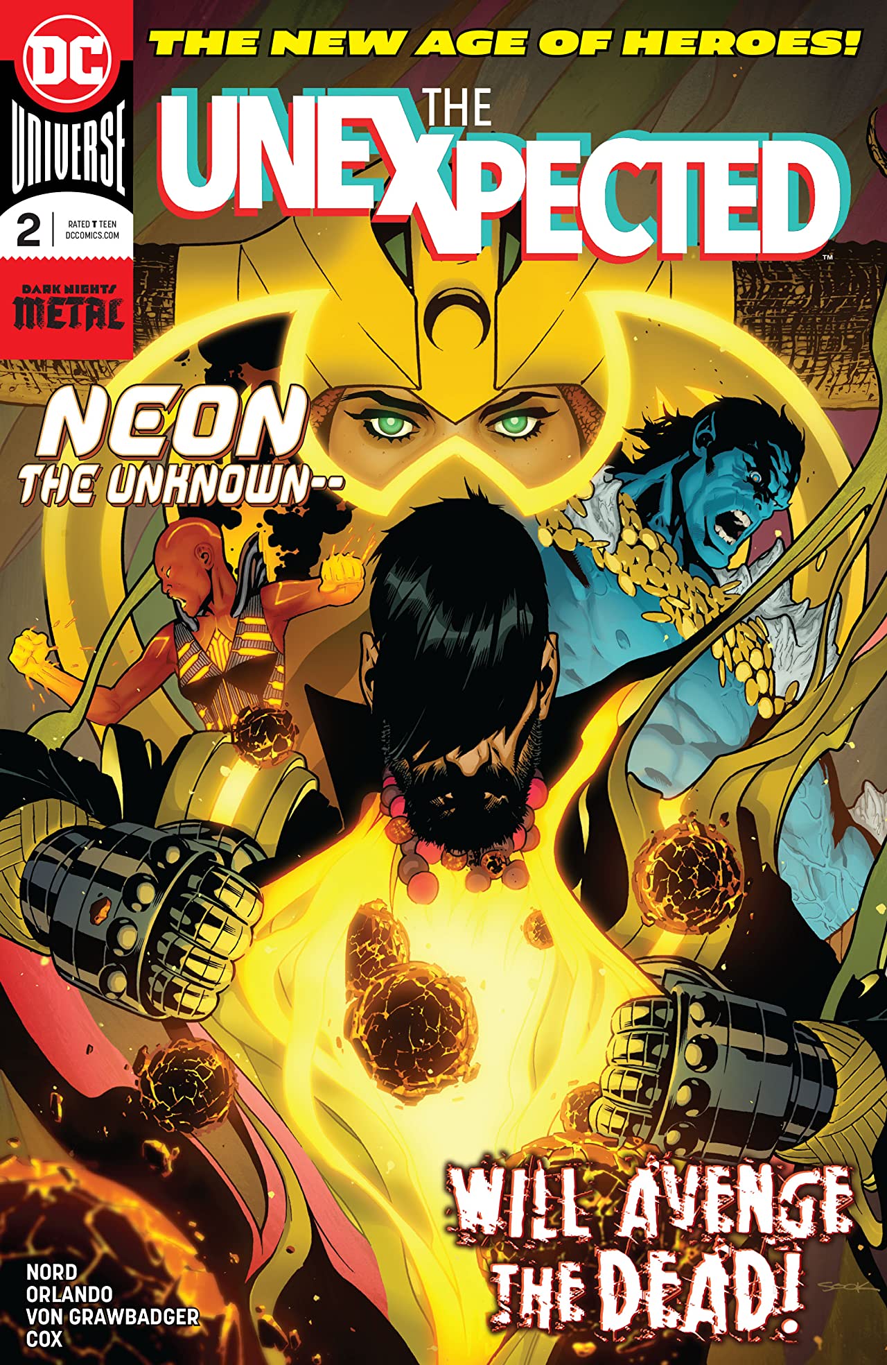 The Unexpected #2 cover