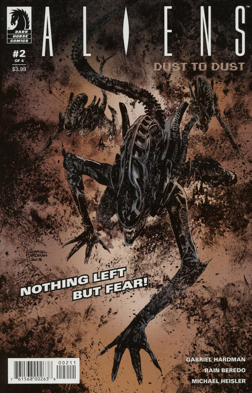 Aliens: Dust to Dust #2 cover