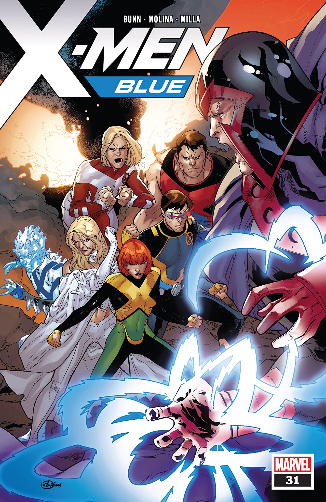 X-Men: Blue #31 cover
