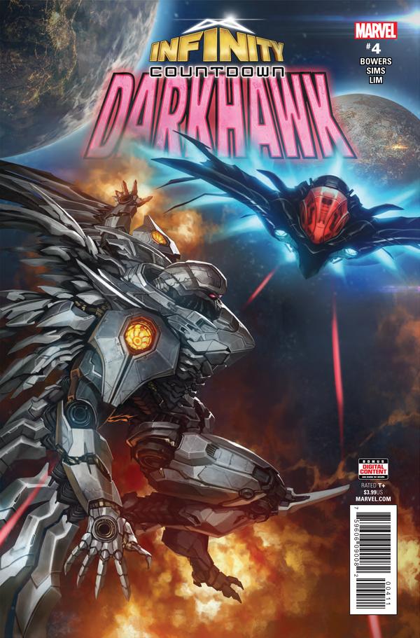 Infinity Countdown: Darkhawk #4 cover
