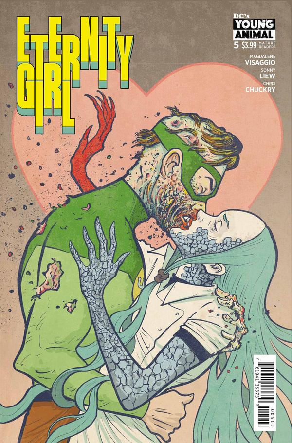 Eternity Girl #5 cover