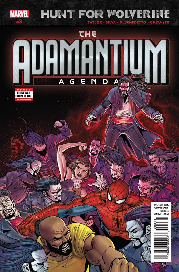 Hunt for Wolverine: Adamantium Agenda #3 cover