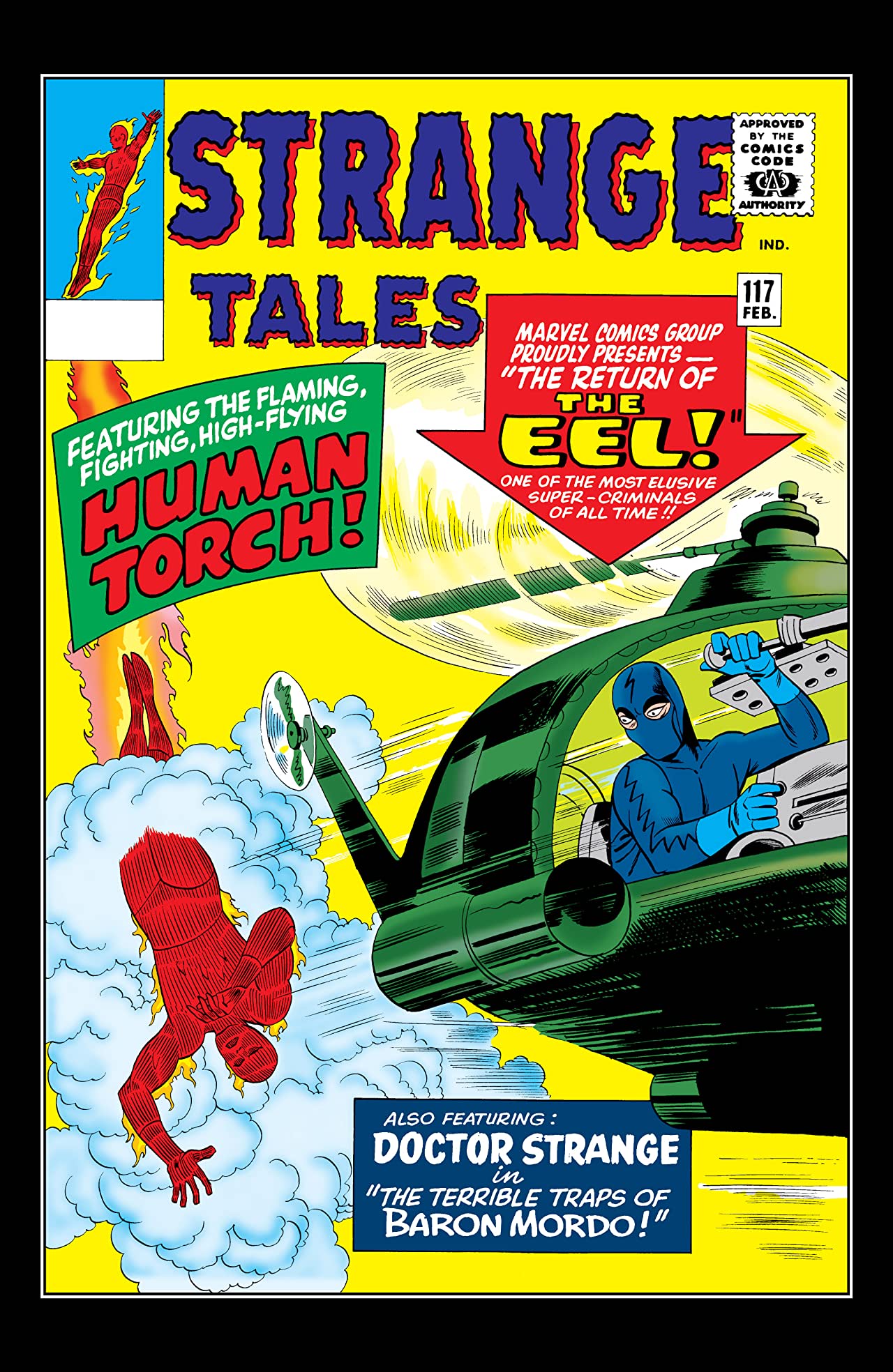 Strange Tales #117 cover