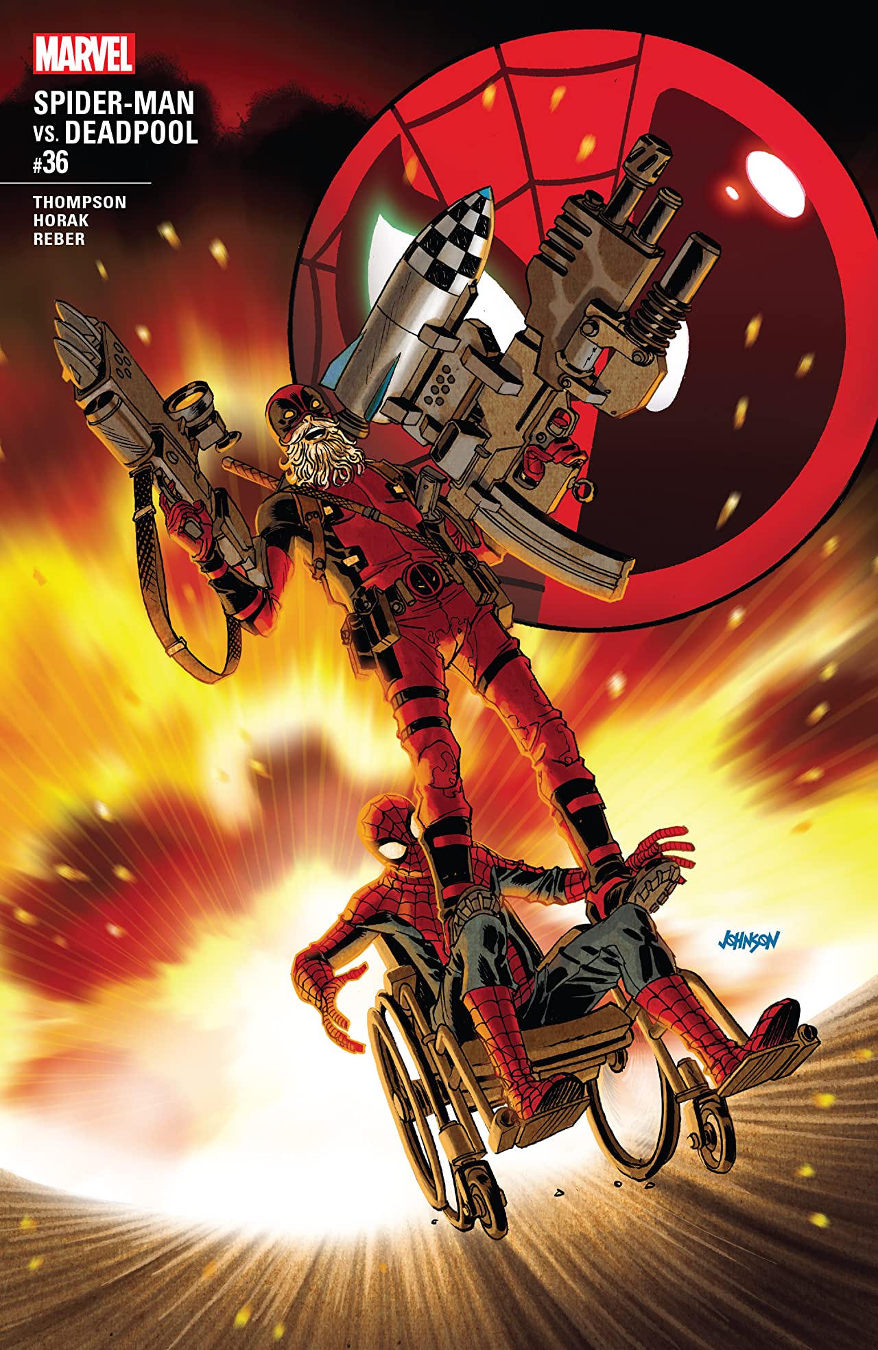 Spider-Man / Deadpool #36 cover