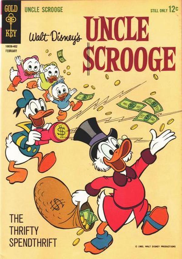 Walt Disney Uncle Scrooge #47 cover