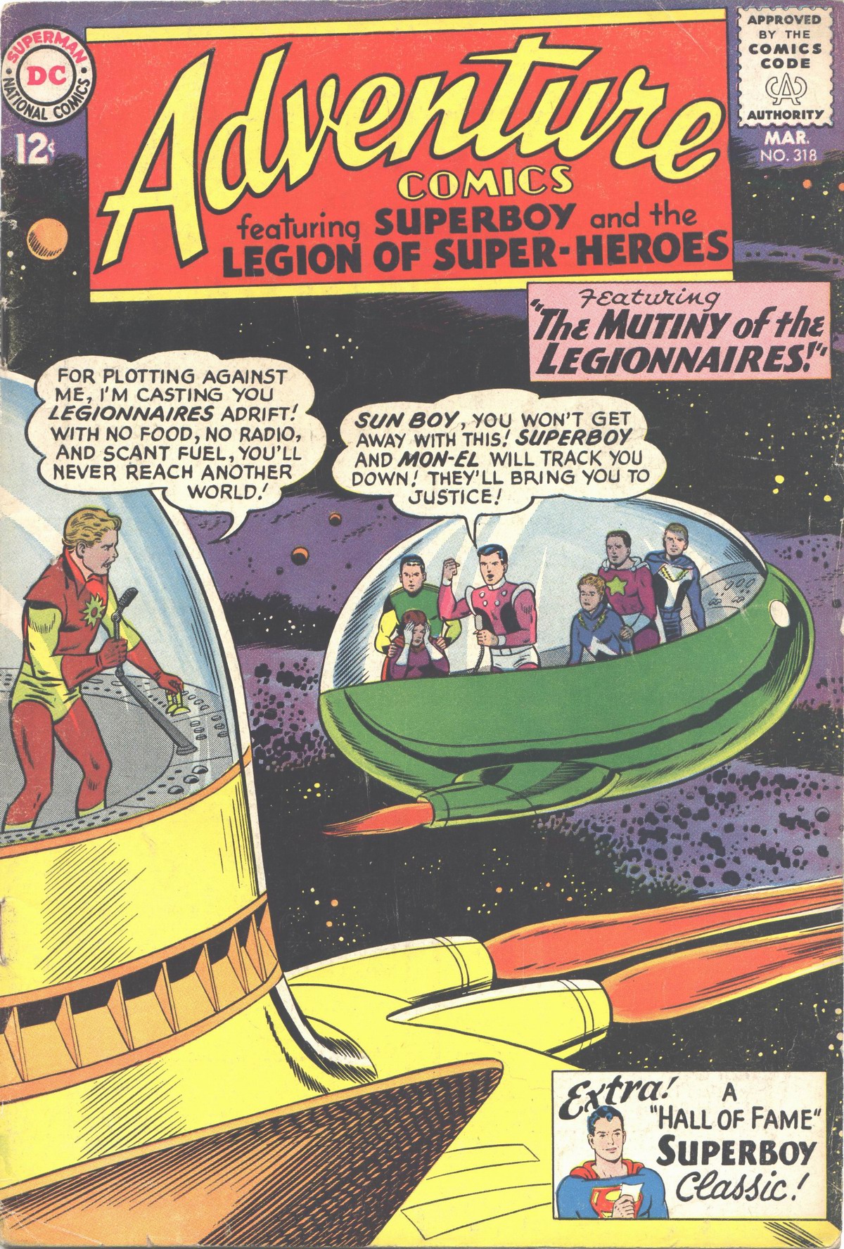 Adventure Comics #318 cover