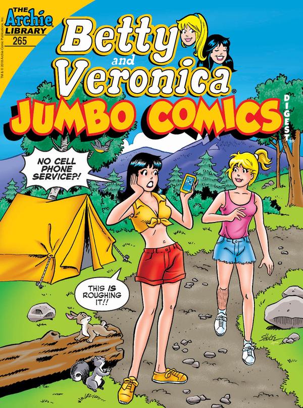 Betty & Veronica (Jumbo Comics) Double Digest #265 cover