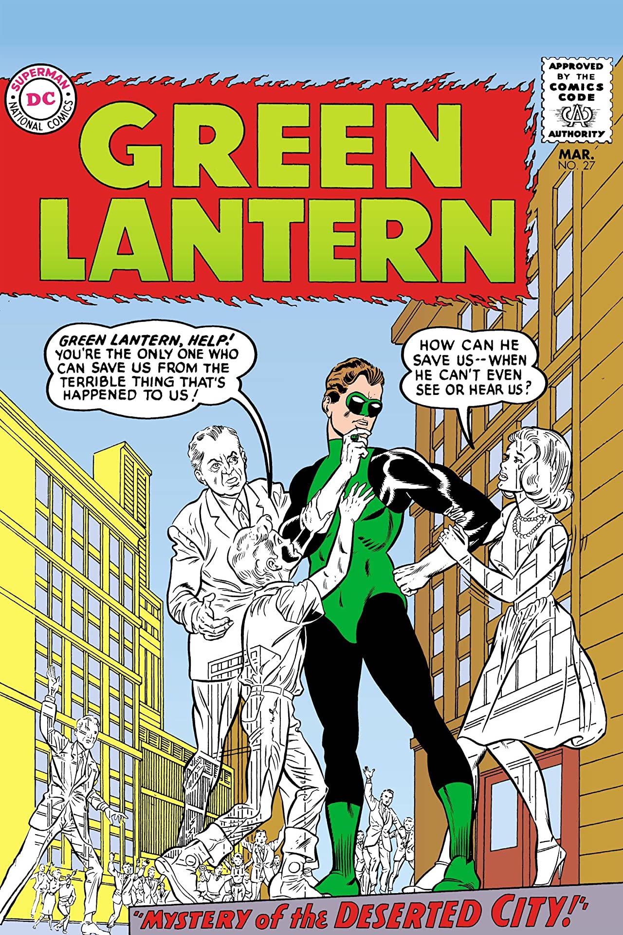 Green Lantern #27 cover