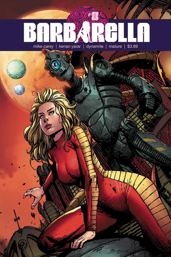 Barbarella #8 cover