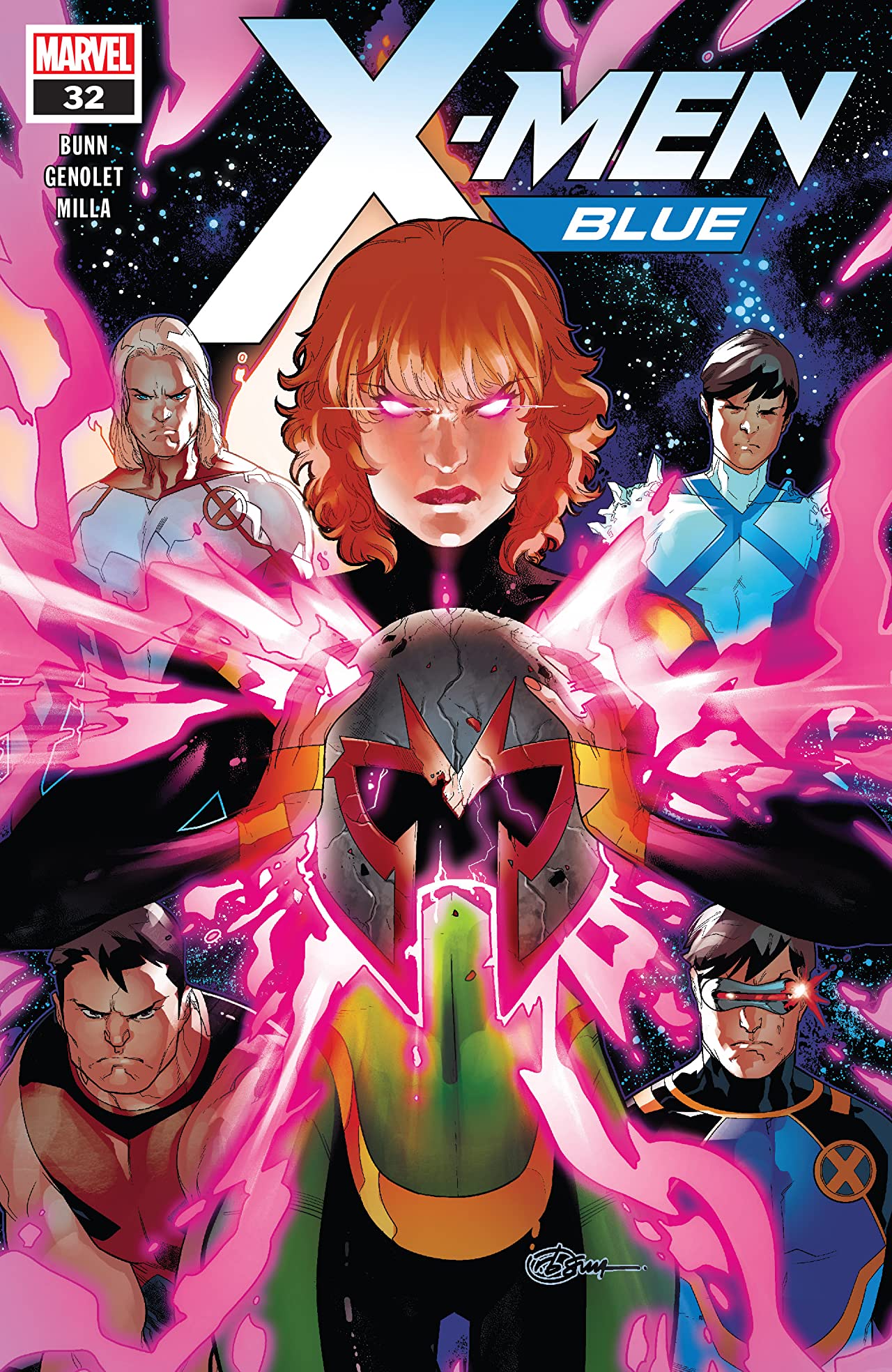 X-Men: Blue #32 cover