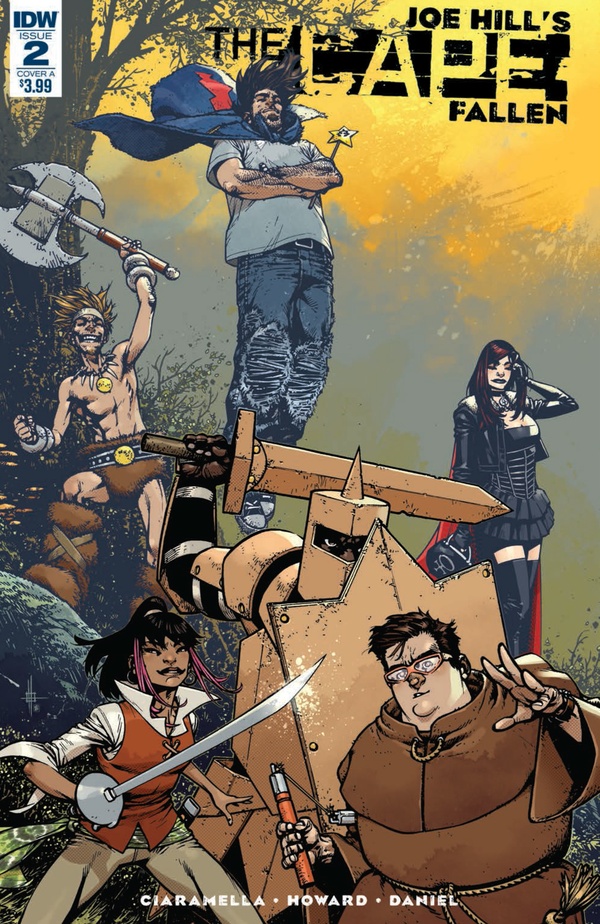The Cape: Fallen #2 cover
