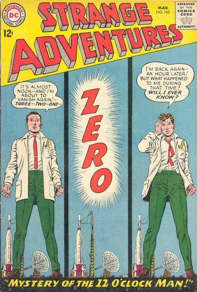 Strange Adventures #162 cover
