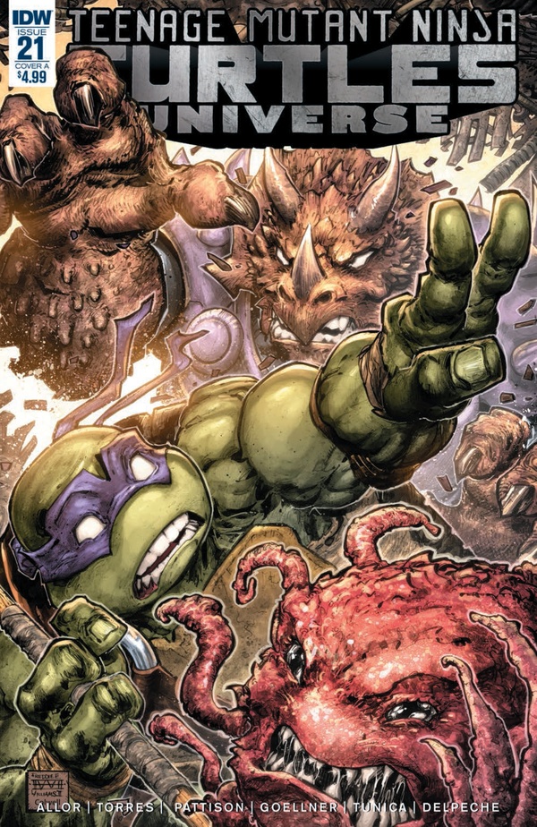 Teenage Mutant Ninja Turtles Universe #21 cover