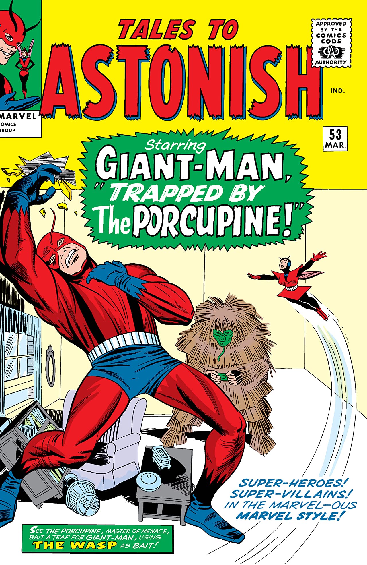 Tales to Astonish #53 cover