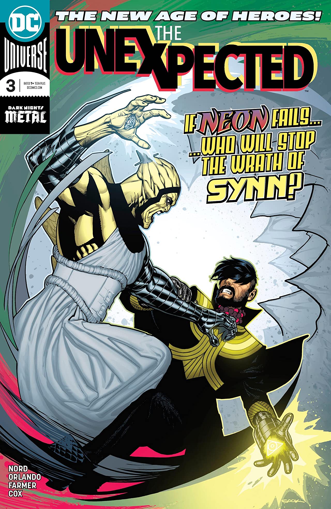 The Unexpected #3 cover