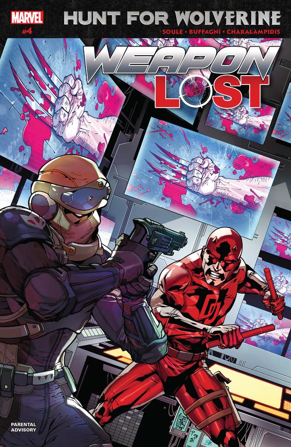 Hunt for Wolverine: Weapon Lost #4 cover