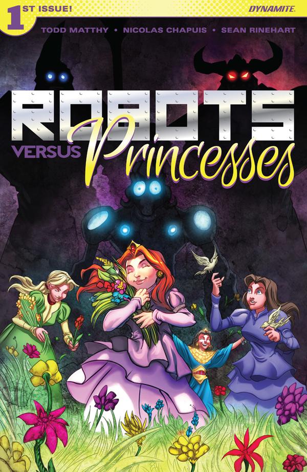 Robots vs. Princesses #1 cover