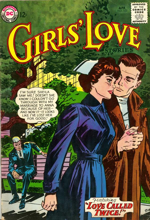 Girls' Love Stories #102 cover