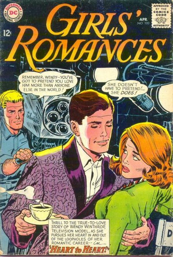 Girls' Romances #100 cover